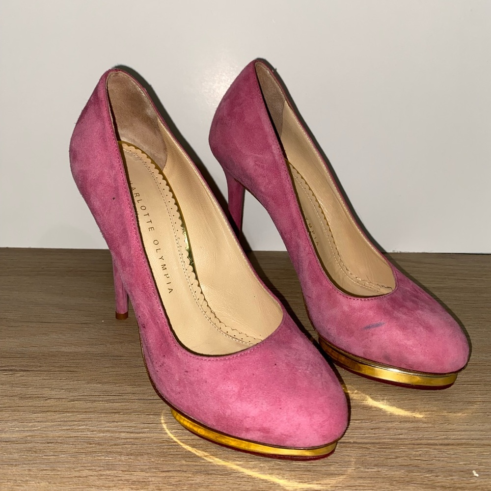 Charlotte Olympia Pink Heels